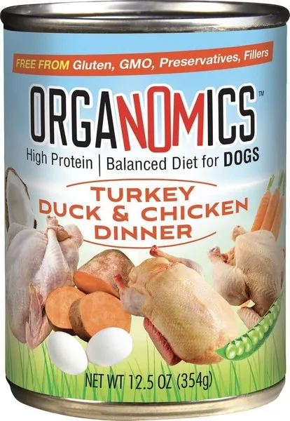 12/12.5oz Evanger's Dog Organomics Turkey/Duck/Chicken - Health/First Aid